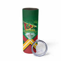 Guyana 60th Independence Diamond Jubilee Skinny Tumbler