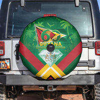 Guyana 60th Independence Diamond Jubilee Spare Tire Cover