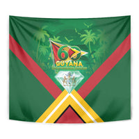 Guyana 60th Independence Diamond Jubilee Tapestry