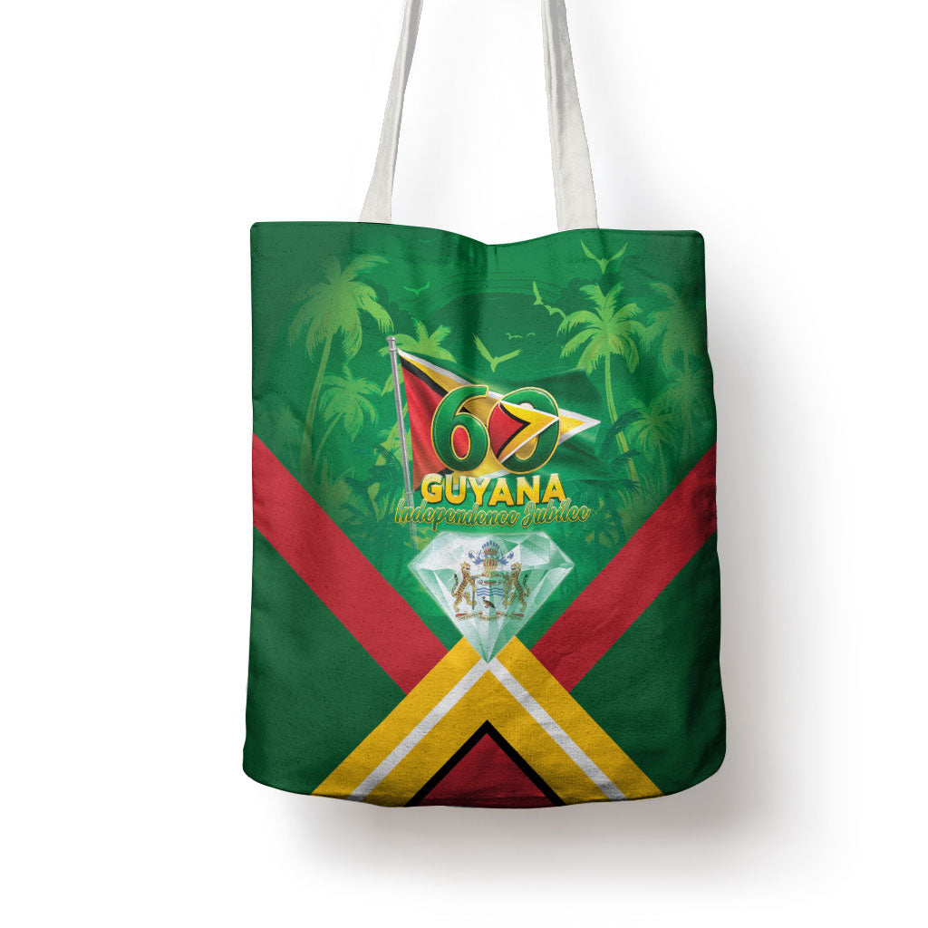 Guyana 60th Independence Diamond Jubilee Tote Bag