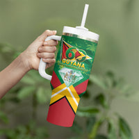 Guyana 60th Independence Diamond Jubilee Tumbler With Handle