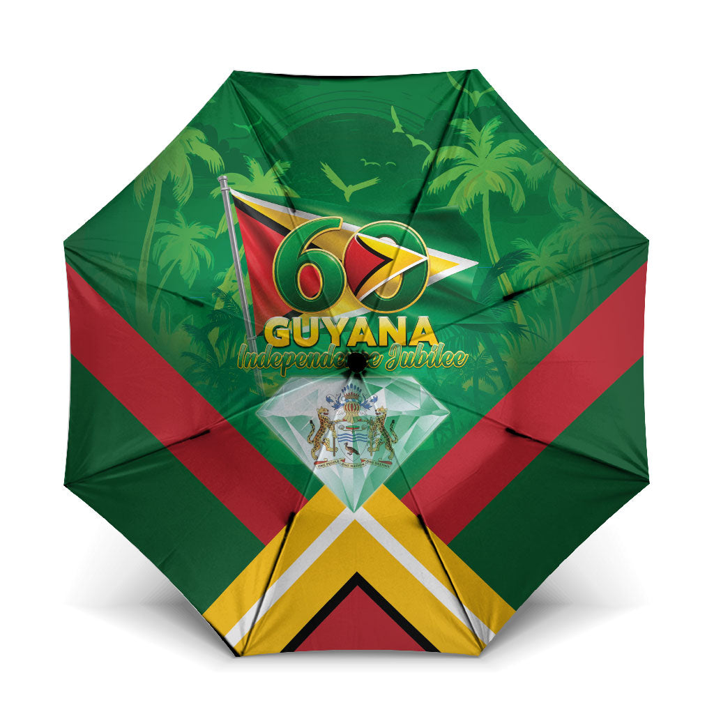 Guyana 60th Independence Diamond Jubilee Umbrella