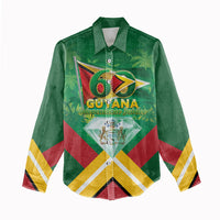 Guyana 60th Independence Diamond Jubilee Women Casual Shirt