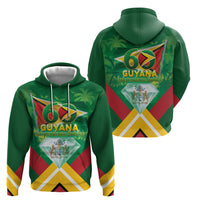 Guyana 60th Independence Diamond Jubilee Zip Hoodie