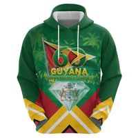 Guyana 60th Independence Diamond Jubilee Zip Hoodie