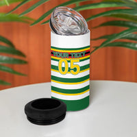 Zimbabwe Rugby Custom 4 in 1 Can Cooler Tumbler Sables National Pride