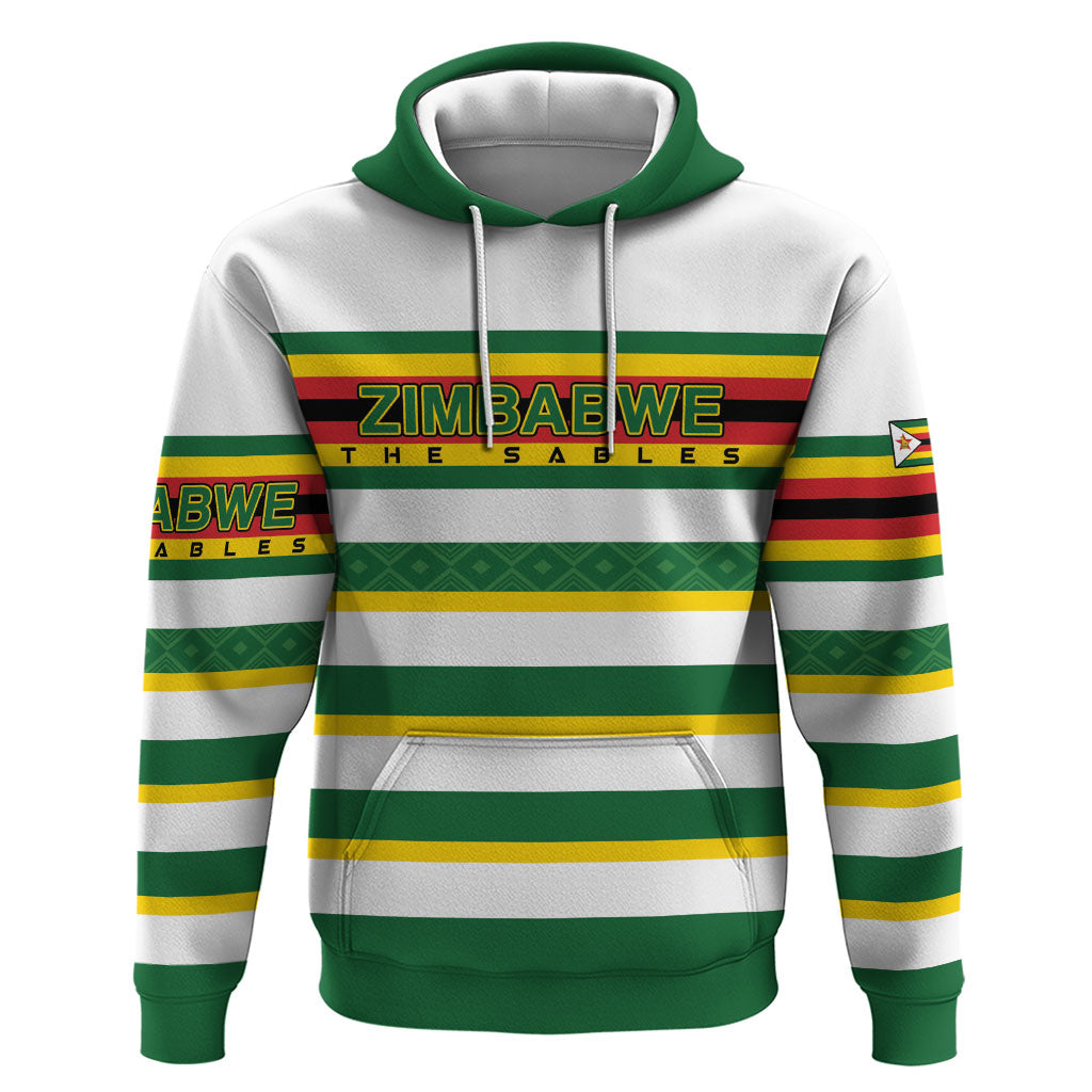 Zimbabwe Rugby Custom Hoodie Sables National Pride