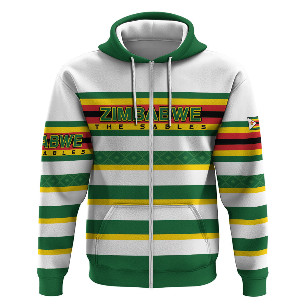 Zimbabwe Rugby Custom Hoodie Sables National Pride
