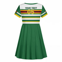 Zimbabwe Rugby Custom Kid Short Sleeve Dress Sables National Pride