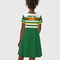 Zimbabwe Rugby Custom Kid Short Sleeve Dress Sables National Pride