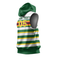 Zimbabwe Rugby Custom Sleeveless Hoodie Sables National Pride