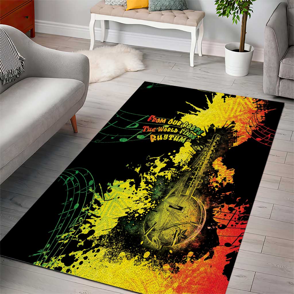 Afro Music Pride Area Rug From Our Roots The World Finds Rhythm - Wonder Print Shop