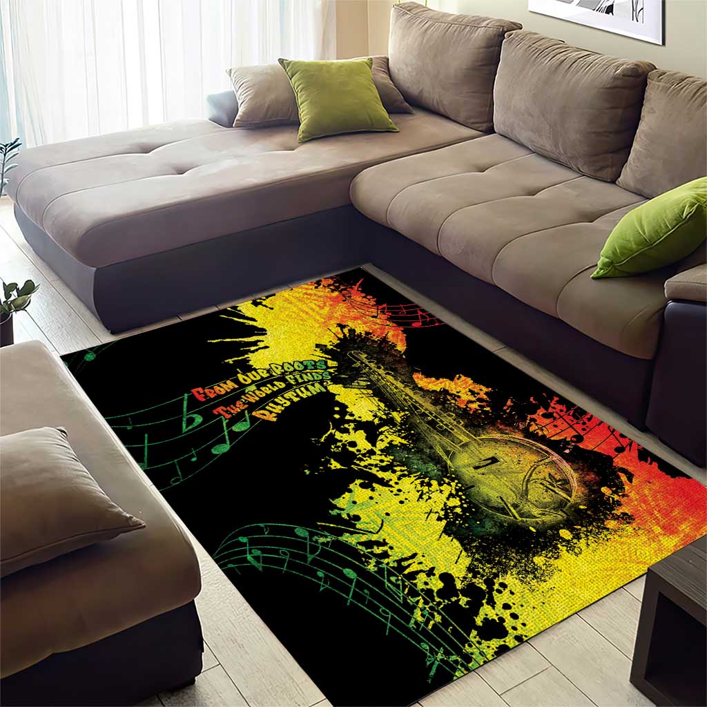 Afro Music Pride Area Rug From Our Roots The World Finds Rhythm - Wonder Print Shop