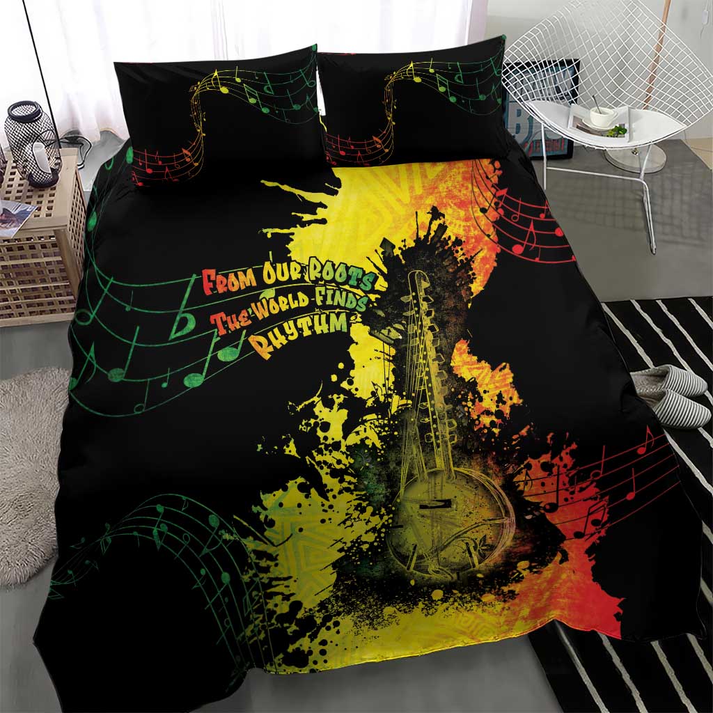 Afro Music Pride Bedding Set From Our Roots The World Finds Rhythm - Wonder Print Shop