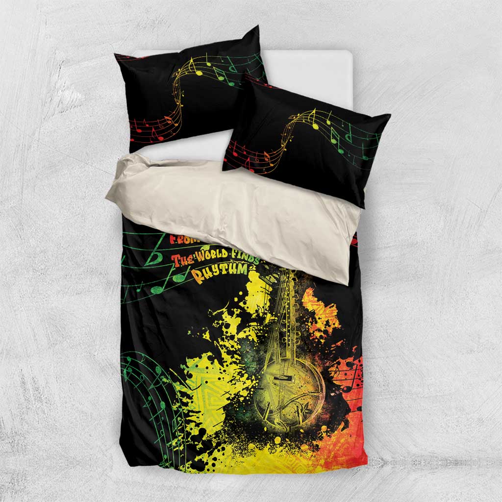Afro Music Pride Bedding Set From Our Roots The World Finds Rhythm - Wonder Print Shop
