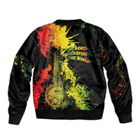 Afro Music Pride Bomber Jacket From Our Roots The World Finds Rhythm - Wonder Print Shop