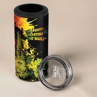 Afro Music Pride 4 in 1 Can Cooler Tumbler From Our Roots The World Finds Rhythm - Wonder Print Shop