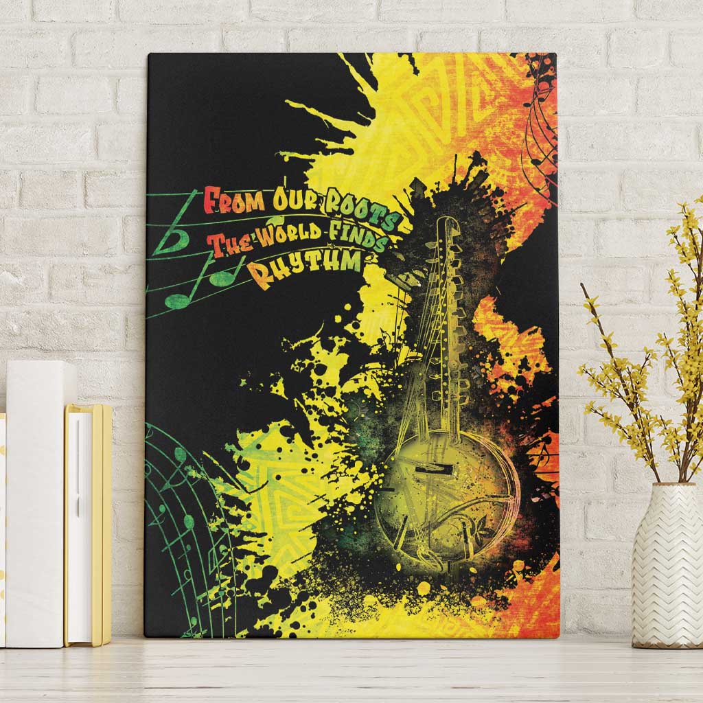 Afro Music Pride Canvas Wall Art From Our Roots The World Finds Rhythm - Wonder Print Shop