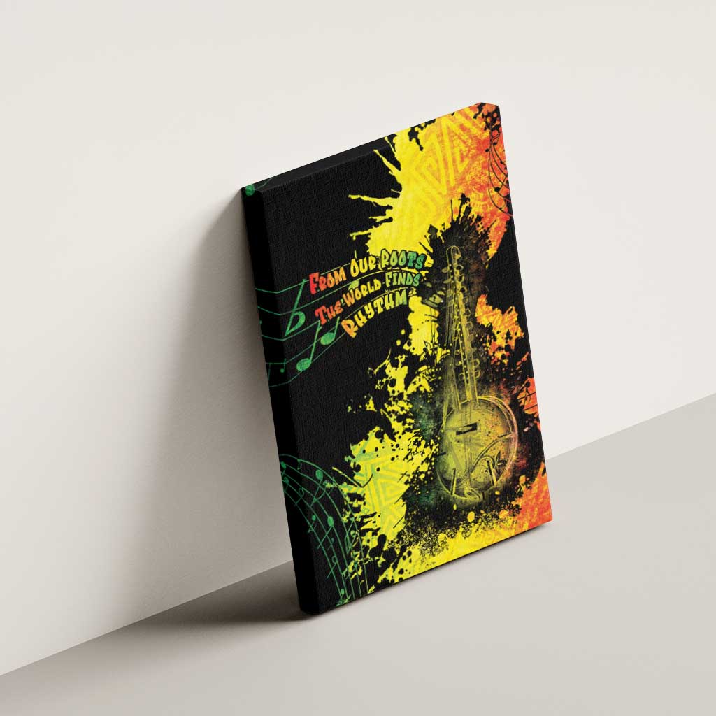 Afro Music Pride Canvas Wall Art From Our Roots The World Finds Rhythm - Wonder Print Shop