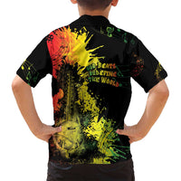 Afro Music Pride Family Matching Summer Maxi Dress and Hawaiian Shirt From Our Roots The World Finds Rhythm - Wonder Print Shop