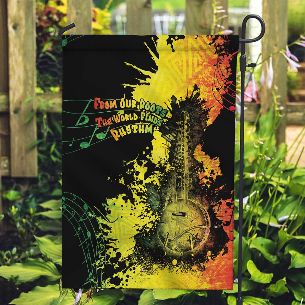 Afro Music Pride Garden Flag From Our Roots The World Finds Rhythm - Wonder Print Shop