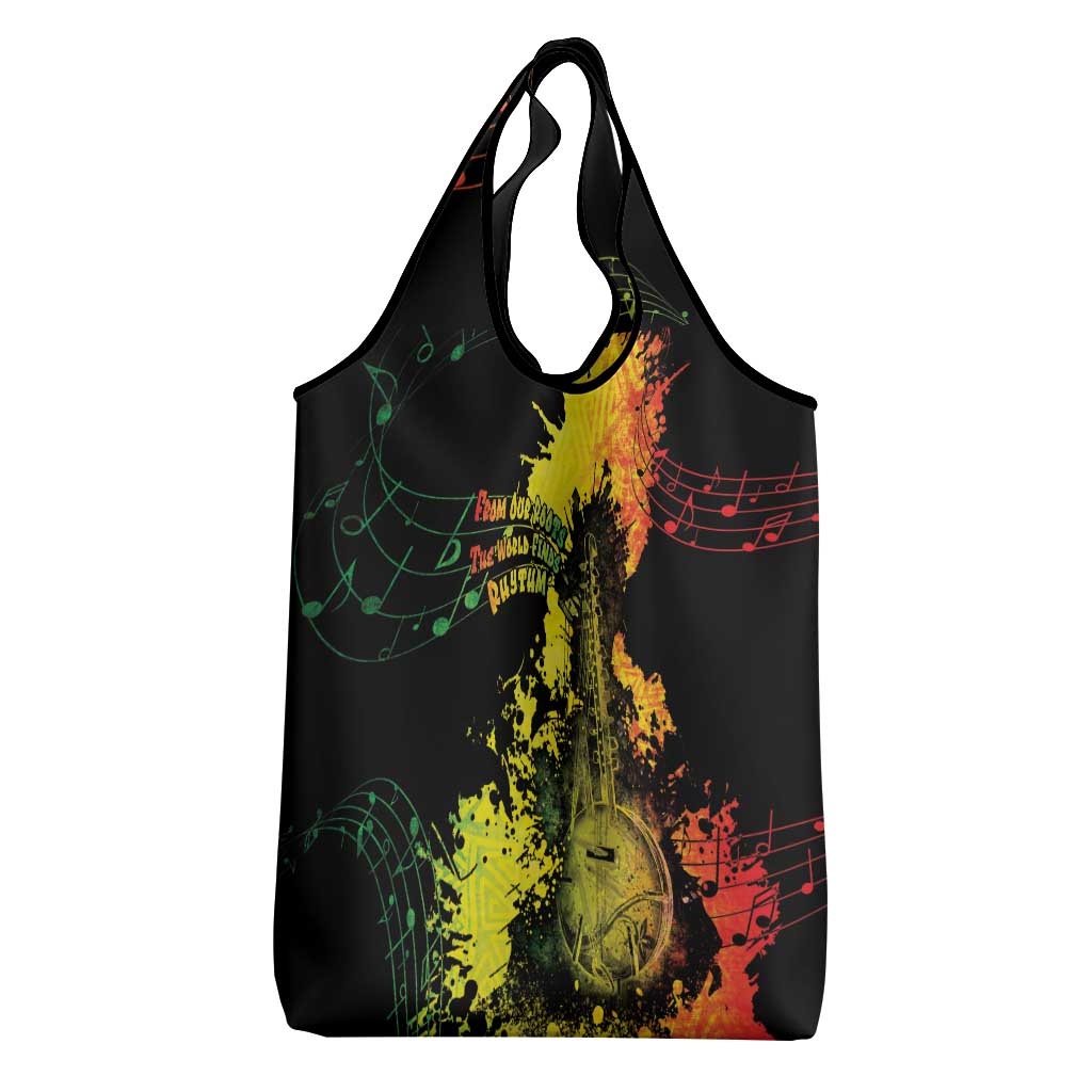 Afro Music Pride Grocery Bag From Our Roots The World Finds Rhythm - Wonder Print Shop