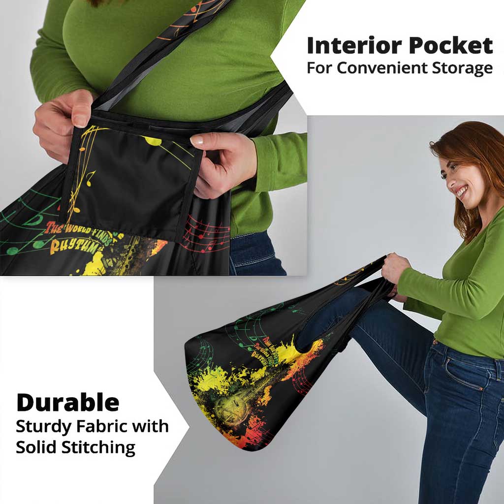 Afro Music Pride Grocery Bag From Our Roots The World Finds Rhythm - Wonder Print Shop