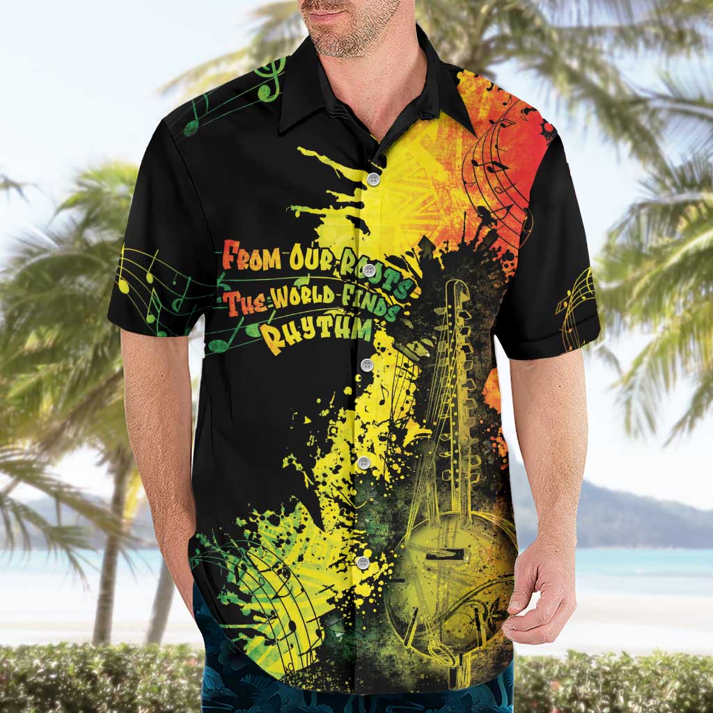 Afro Music Pride Hawaiian Shirt From Our Roots The World Finds Rhythm - Wonder Print Shop