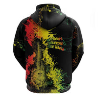 Afro Music Pride Hoodie From Our Roots The World Finds Rhythm - Wonder Print Shop