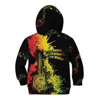 Afro Music Pride Kid Hoodie From Our Roots The World Finds Rhythm - Wonder Print Shop