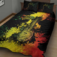 Afro Music Pride Quilt Bed Set From Our Roots The World Finds Rhythm - Wonder Print Shop