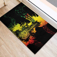 Afro Music Pride Rubber Doormat From Our Roots The World Finds Rhythm - Wonder Print Shop
