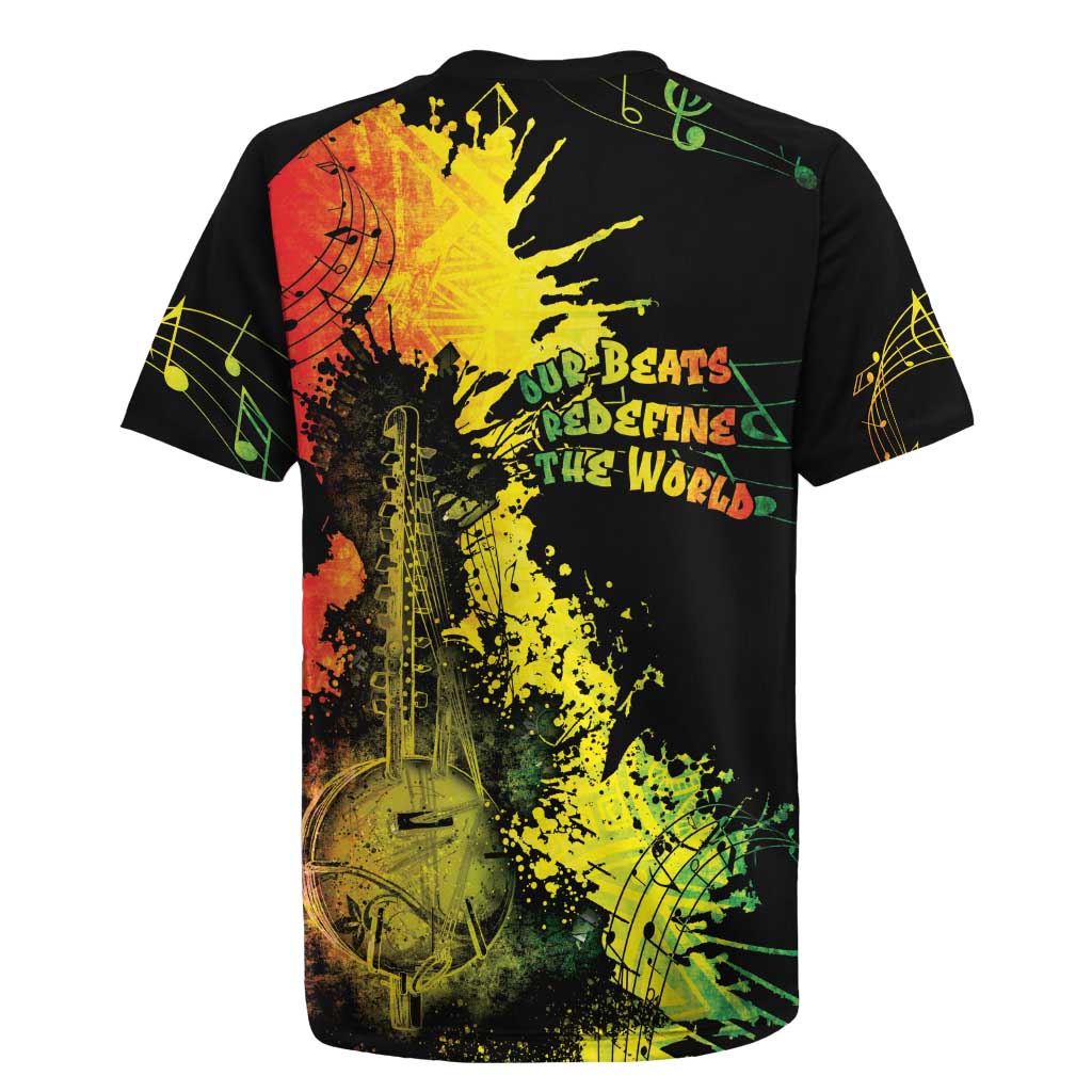 Afro Music Pride Rugby Jersey From Our Roots The World Finds Rhythm - Wonder Print Shop