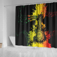 Afro Music Pride Shower Curtain From Our Roots The World Finds Rhythm - Wonder Print Shop