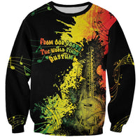 Afro Music Pride Sweatshirt From Our Roots The World Finds Rhythm - Wonder Print Shop