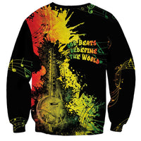 Afro Music Pride Sweatshirt From Our Roots The World Finds Rhythm - Wonder Print Shop