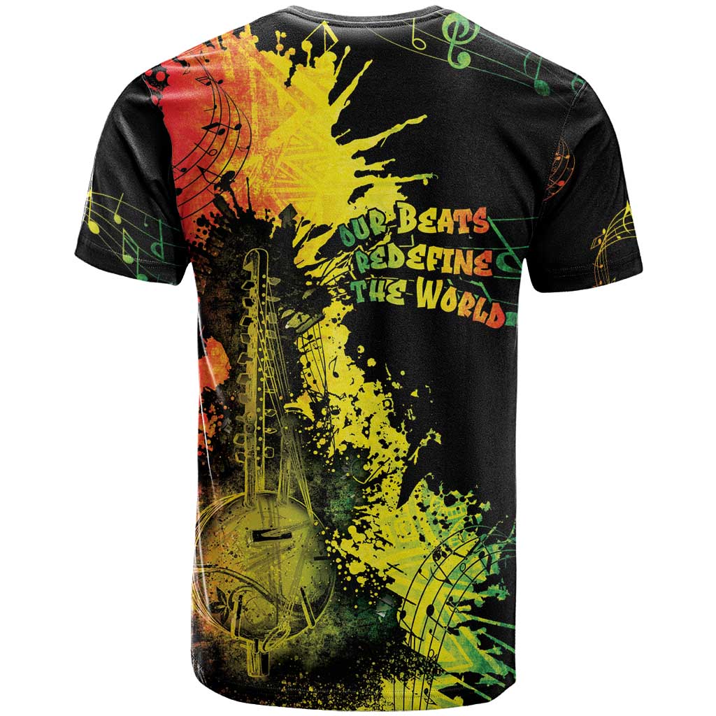 Afro Music Pride T Shirt From Our Roots The World Finds Rhythm - Wonder Print Shop