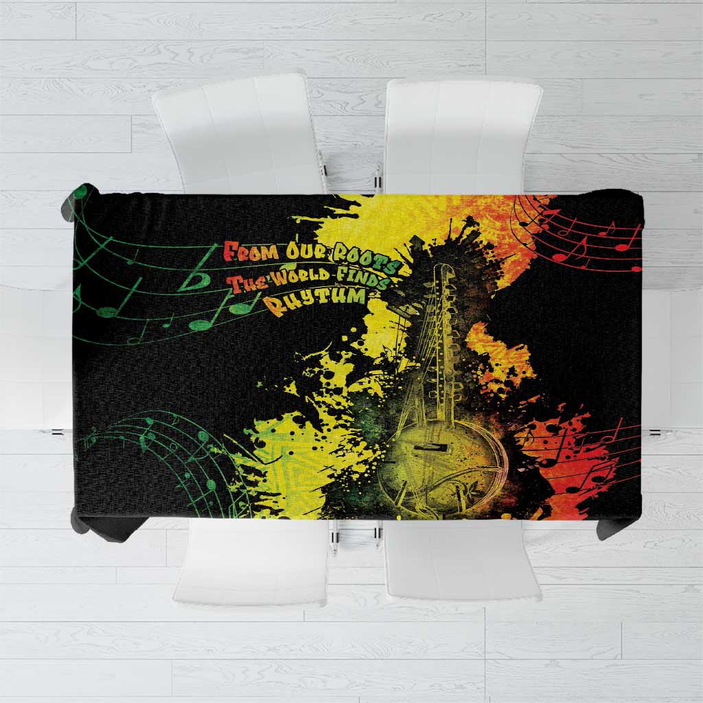 Afro Music Pride Tablecloth From Our Roots The World Finds Rhythm - Wonder Print Shop
