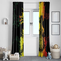 Afro Music Pride Window Curtain From Our Roots The World Finds Rhythm - Wonder Print Shop