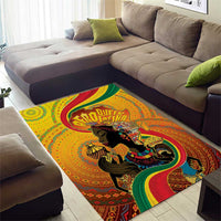 Afro Latina Queen Area Rug The Beauty Of Black Women - Wonder Print Shop