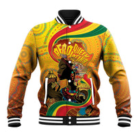Afro Latina Queen Baseball Jacket The Beauty Of Black Women - Wonder Print Shop