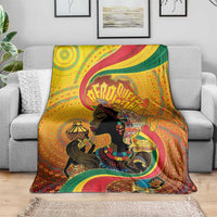 Afro Latina Queen Blanket The Beauty Of Black Women - Wonder Print Shop
