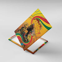 Afro Latina Queen Canvas Wall Art The Beauty Of Black Women - Wonder Print Shop