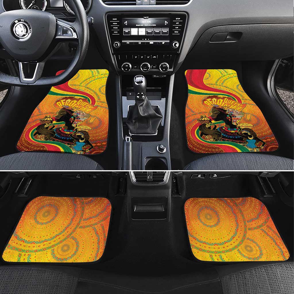 Afro Latina Queen Car Mats The Beauty Of Black Women - Wonder Print Shop