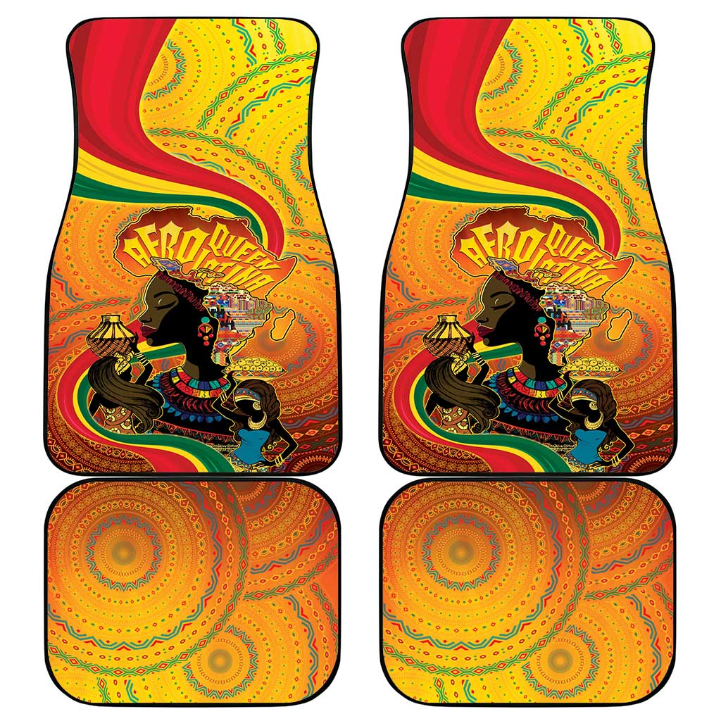 Afro Latina Queen Car Mats The Beauty Of Black Women - Wonder Print Shop