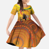 Afro Latina Queen Family Matching Mermaid Dress and Hawaiian Shirt The Beauty Of Black Women - Wonder Print Shop