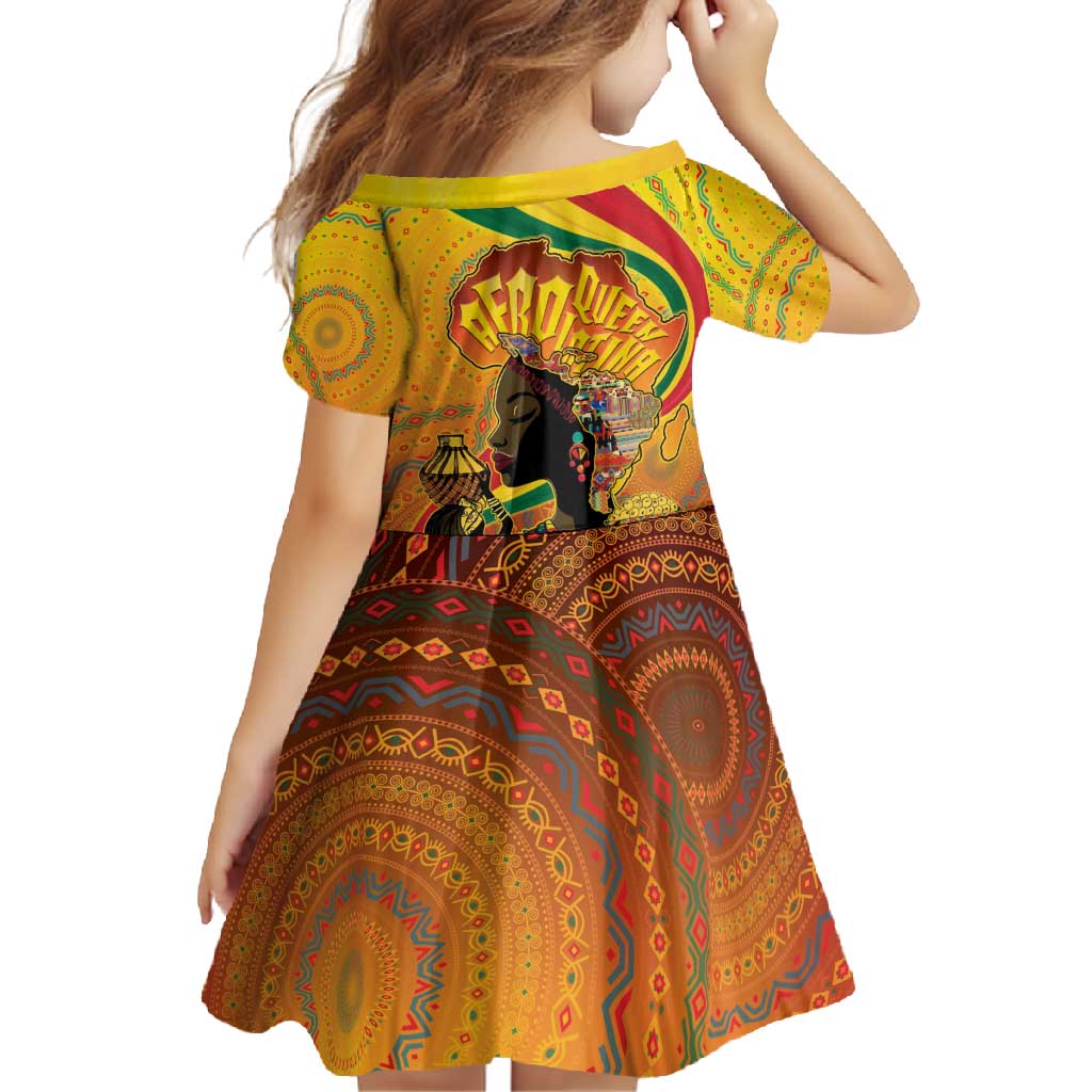 Afro Latina Queen Family Matching Short Sleeve Bodycon Dress and Hawaiian Shirt The Beauty Of Black Women - Wonder Print Shop