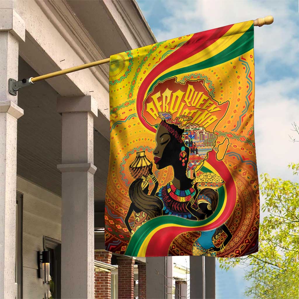 Afro Latina Queen Garden Flag The Beauty Of Black Women - Wonder Print Shop