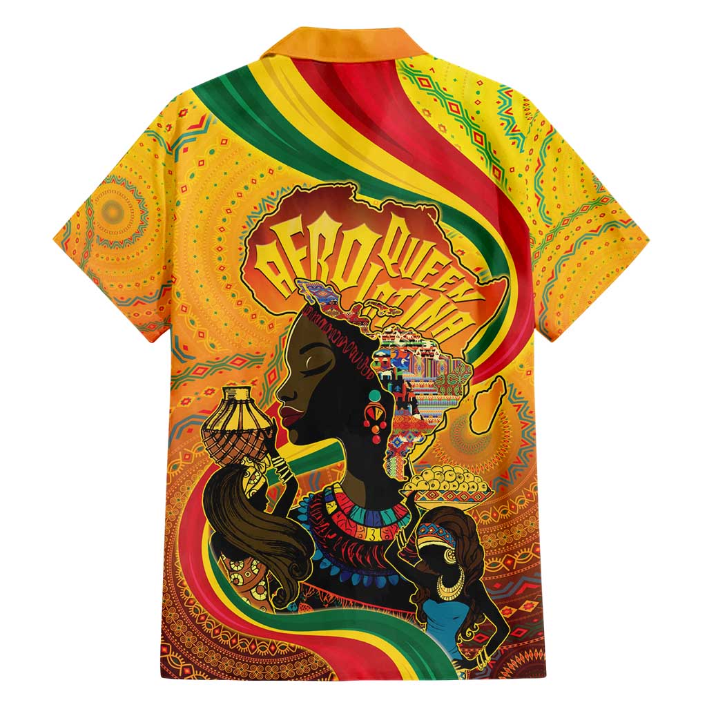 Afro Latina Queen Hawaiian Shirt The Beauty Of Black Women - Wonder Print Shop