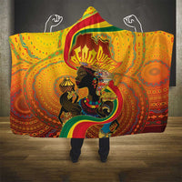 Afro Latina Queen Hooded Blanket The Beauty Of Black Women - Wonder Print Shop